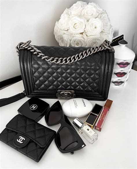 chanel boy bag mytheresa|Chanel boys bag review.